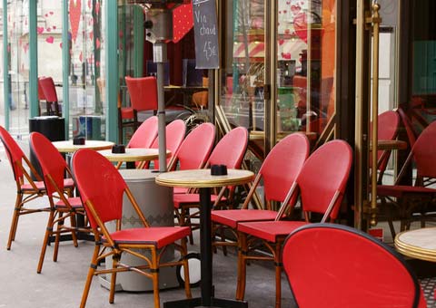 Кафе Paris-cafe-street