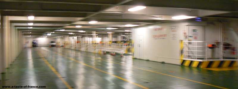 ferry car deck