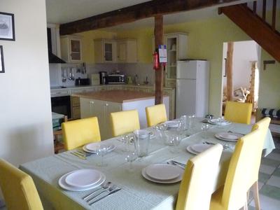  One of the gite kitchens