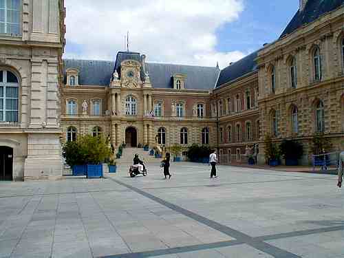 Amiens France city centre