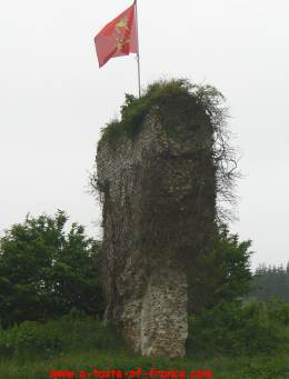 Blangy le Chateau ruins 