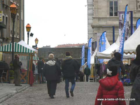 Boulogne Christmas market picture 