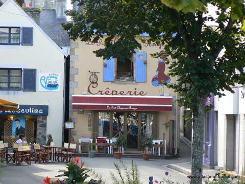 Concarneau creperie Brittany
