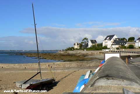 Concarneau beach Brittany