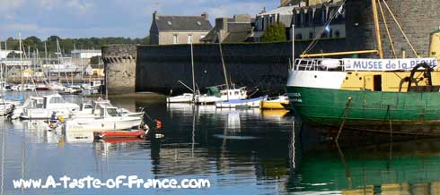 Concarneau boat museum Brittany