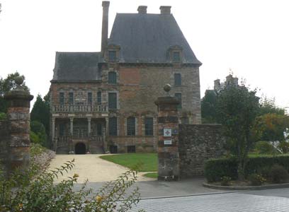 Ducey chateau Montgommery Manche Normandy 