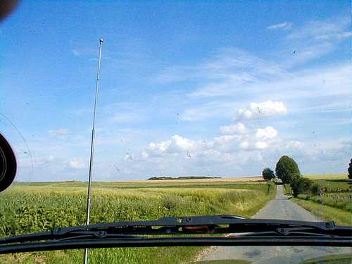 France open roads of Pas de Calais