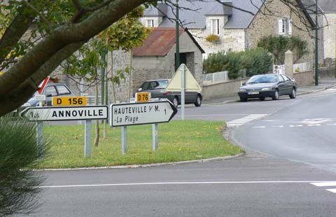 Hauteville sur mer Manche Normandy