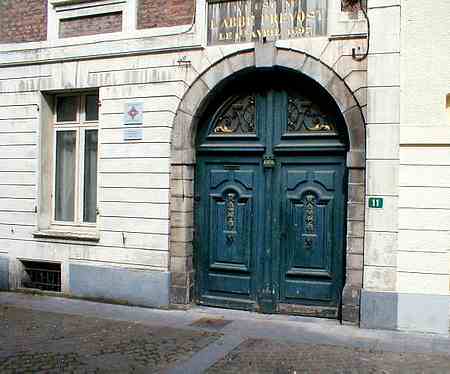 Hesdin France old door