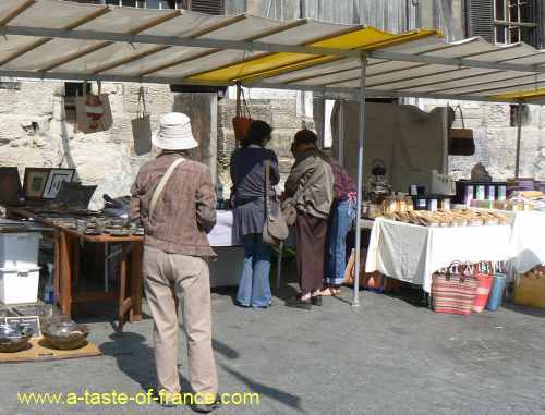 Honfleur market Normandy