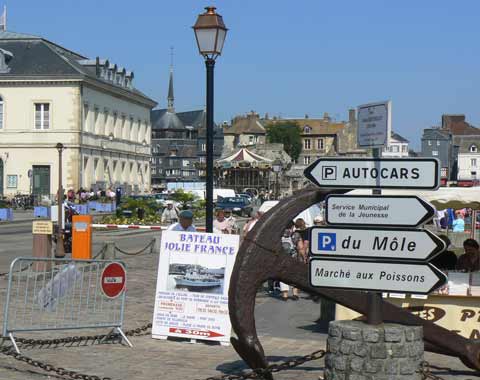 Honfleur port Normandy