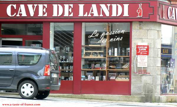 a shop in Landivisiau