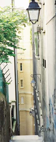 Paris stairwell