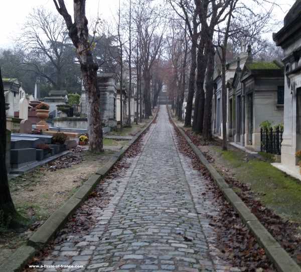 Pere Lachaise cemetery Paris