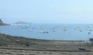 Port Briac bay Brittany