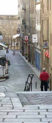 St malo street Brittany