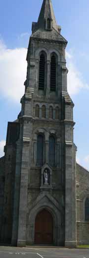Sartilly church Normandy France