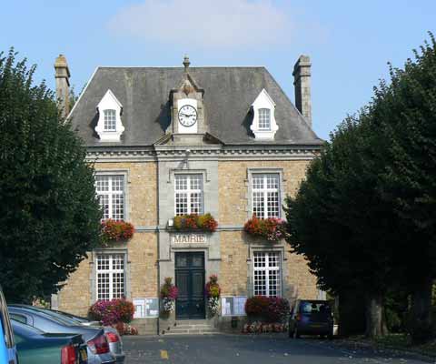 Sartilly Mairie cffice Manche Normandy