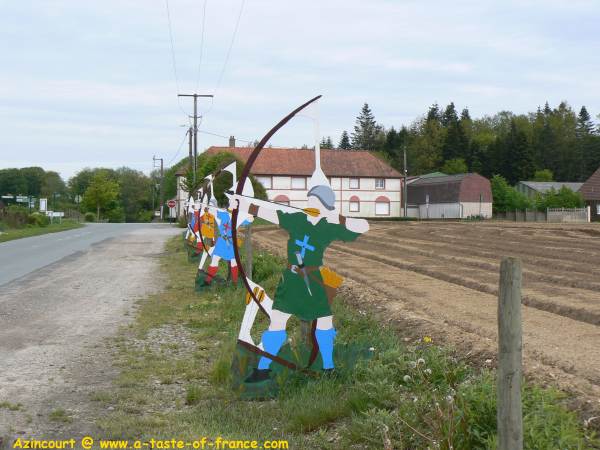 Azincourt France battlefield