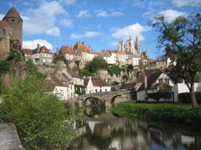 Back View of Semur-en-Auxois
