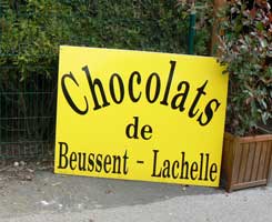  Beussent choclate sign picture 