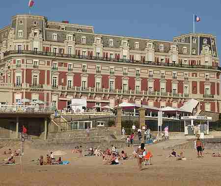 biarritz hotel du Palais picture