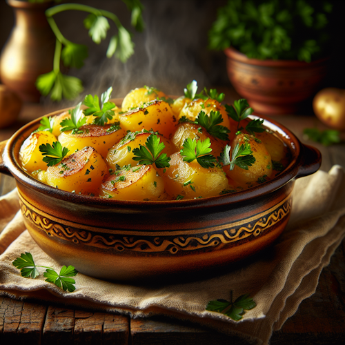 casseroled potatoes picture