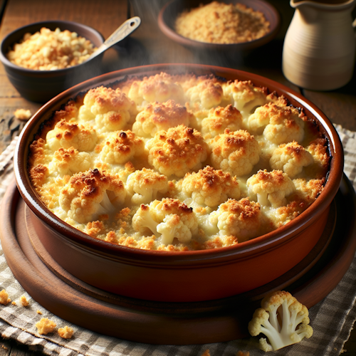 Cauliflower gratin recipe  