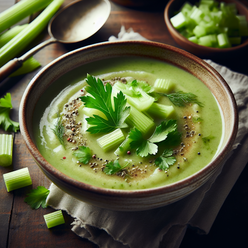Celery soup picture