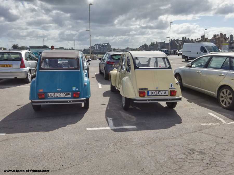 Citroen 2 CV at Barfleur Normandy
