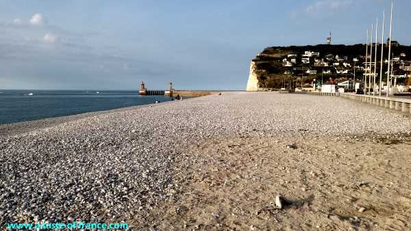Fecamp cliffs Normandy