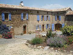 La Peyrecout Courtyard