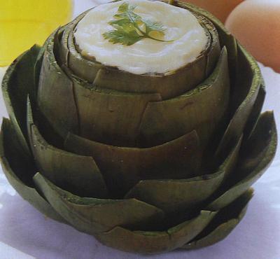 Artichokes with garlic picture