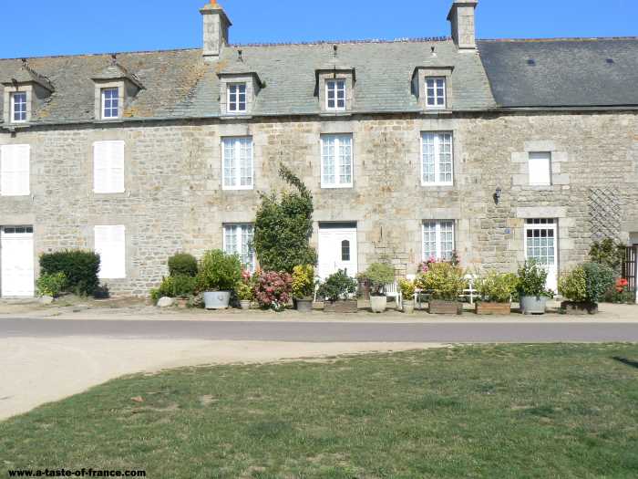 Gatteville Phare  village in Normandy 
