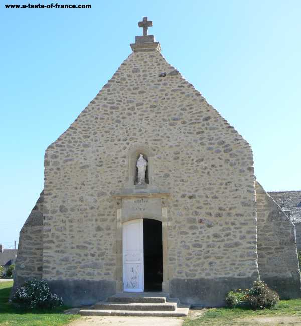 Gatteville Phare  village in Normandy 