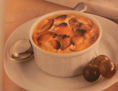 gratin de raisin noir picture