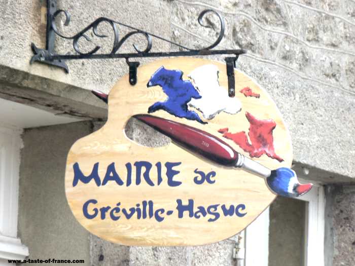 Greville Hague   village in Normandy 