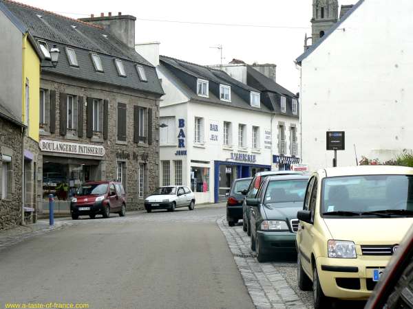 the village of Guisseny
 Brittany 