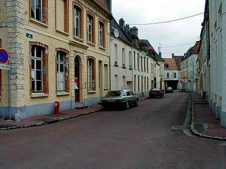 Hesdin France street