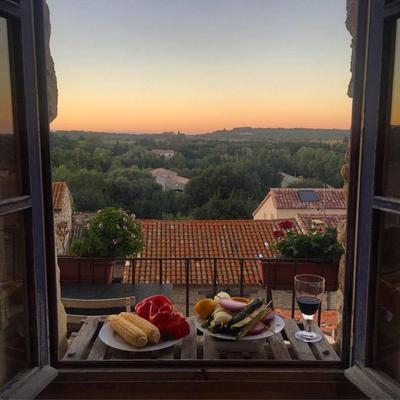 View from the kitchen window