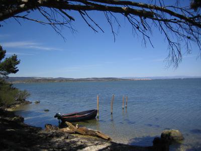 Picnic spot on the Etang