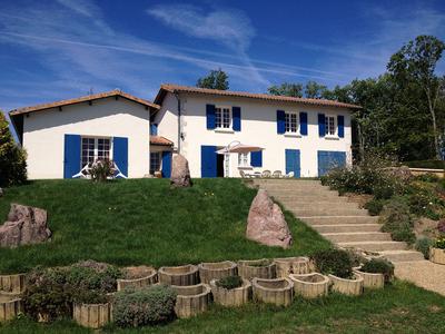 The front of the house