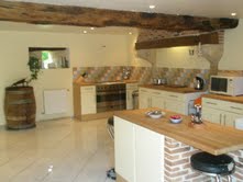 Kitchen in main house.