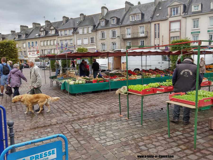 Market in Isigny sur Mer