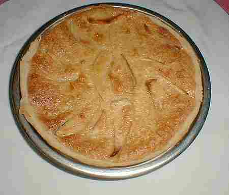 French apple tart picture