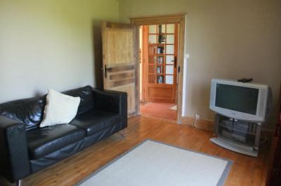 Lounge with lovely views over garden/field