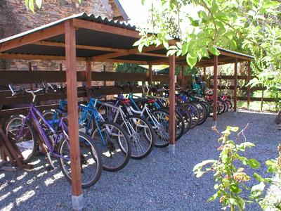 Large selection of bicycles to use