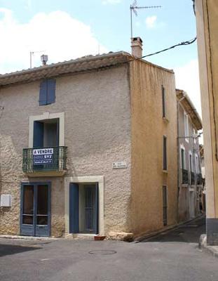View of the house from the square