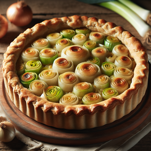 leek pie recipe picture