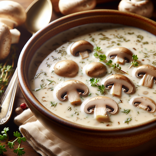 mushroom soup picture